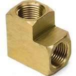 บาร์สต็อกทองเหลืองข้อศอกหญิง 90 องศา