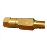 เช็ควาล์วทองเหลืองสปริงโหลดชายกับหญิง