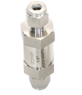 เช็ควาล์วปลอกโลหะสแตนเลสแรงดันสูงวาล์วทางเดียว