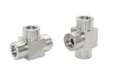 ตัวเชื่อมต่อทีเชื่อมแรงดันสูงสแตนเลส